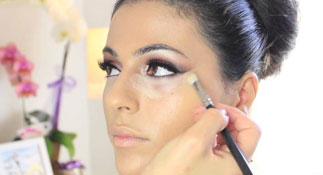 Wedding makeup and hair