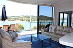 Visit Website of CROWS NEST HOLIDAY VILLAS - Opua, Bay of Islands Looking out from Crows Nest serviced holiday villa